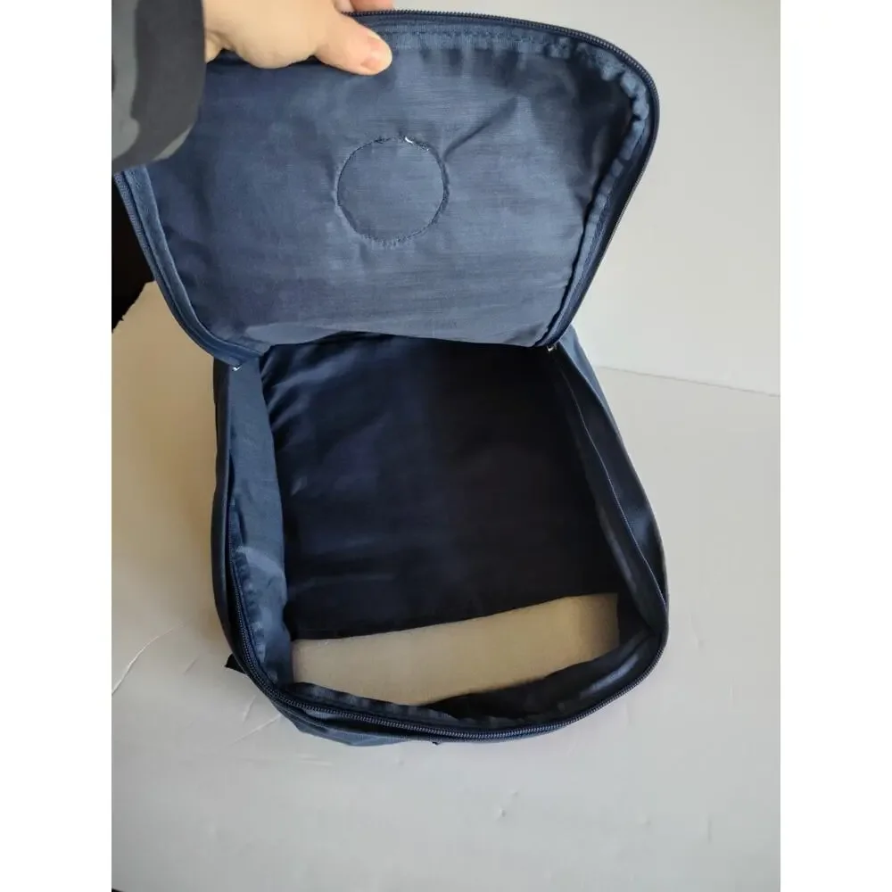 Chick-fil-A Waffle Good Backpack Blue Canvas Employee Field Bag RARE